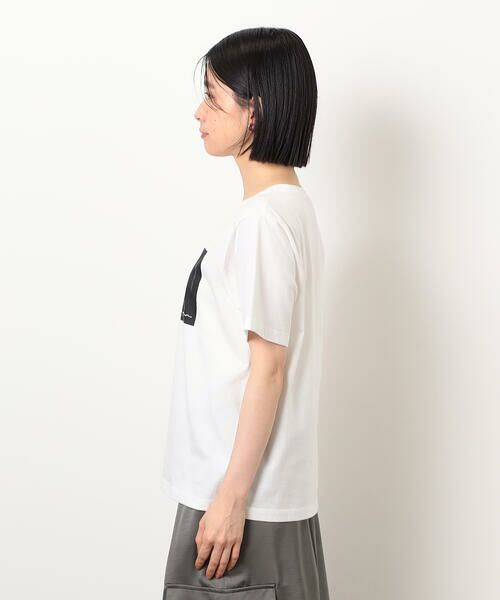 COMME CA ISM / コムサイズム カットソー | フォトプリントＴシャツ | 詳細9