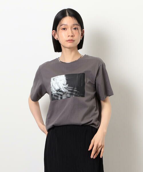 COMME CA ISM / コムサイズム カットソー | フォトプリントＴシャツ | 詳細15