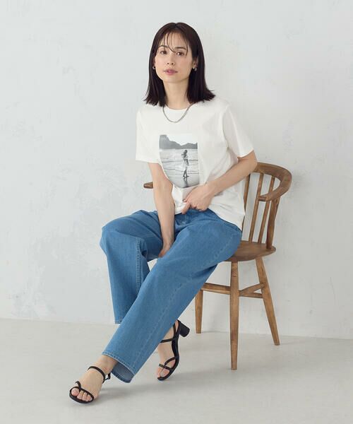 COMME CA ISM / コムサイズム カットソー | フォトプリントＴシャツ | 詳細21