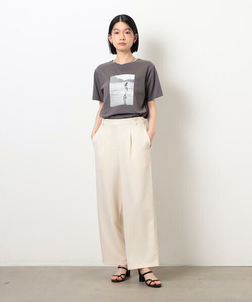 COMME CA ISM / コムサイズム カットソー | フォトプリントＴシャツ | 詳細27