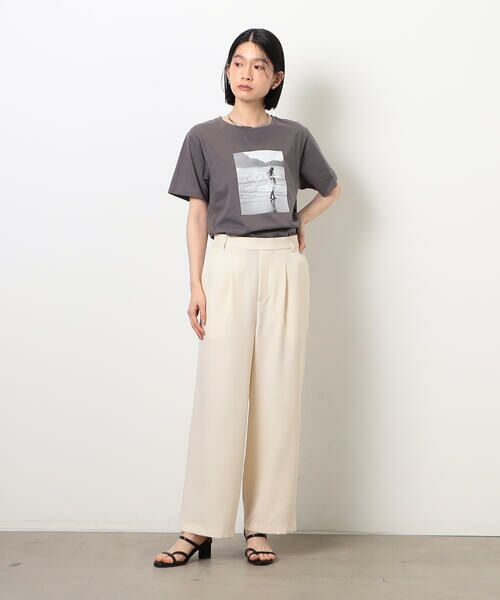 COMME CA ISM / コムサイズム カットソー | フォトプリントＴシャツ | 詳細28