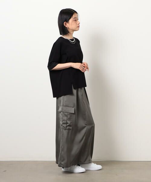 COMME CA ISM / コムサイズム カットソー | 【接触冷感・抗菌防臭】アシンメトリーＴシャツ | 詳細10