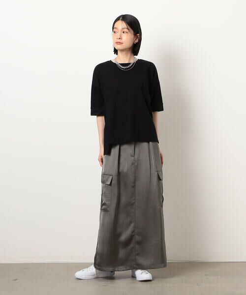 COMME CA ISM / コムサイズム カットソー | 【接触冷感・抗菌防臭】アシンメトリーＴシャツ | 詳細9