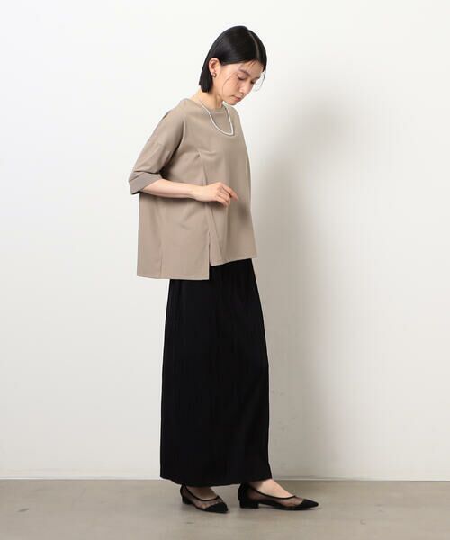 COMME CA ISM / コムサイズム カットソー | 【接触冷感・抗菌防臭】アシンメトリーＴシャツ | 詳細19