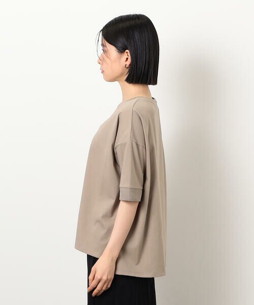 セール】 【接触冷感・抗菌防臭】アシンメトリーTシャツ