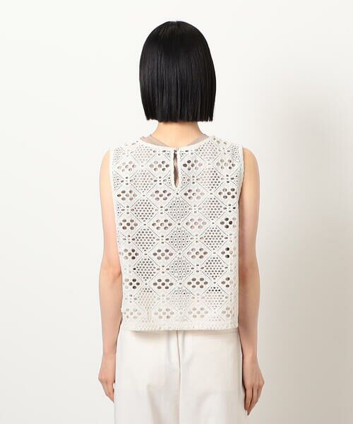 COMME CA ISM / コムサイズム ベスト | レース サマーベスト | 詳細15