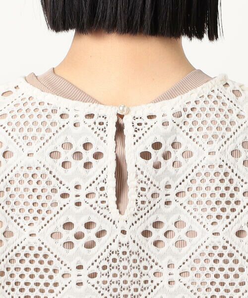 COMME CA ISM / コムサイズム ベスト | レース サマーベスト | 詳細17
