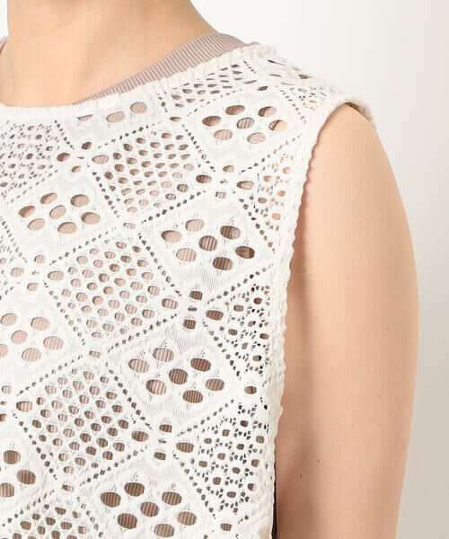 COMME CA ISM / コムサイズム ベスト | レース サマーベスト | 詳細18