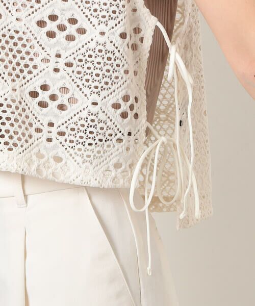 COMME CA ISM / コムサイズム ベスト | レース サマーベスト | 詳細19