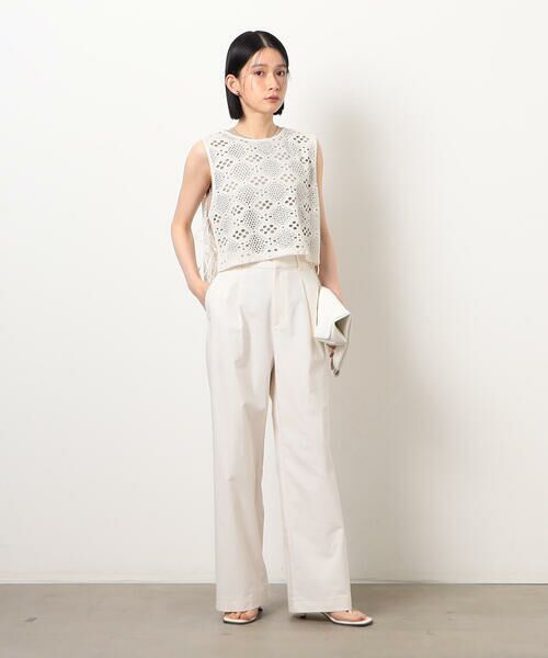 COMME CA ISM / コムサイズム ベスト | レース サマーベスト | 詳細5
