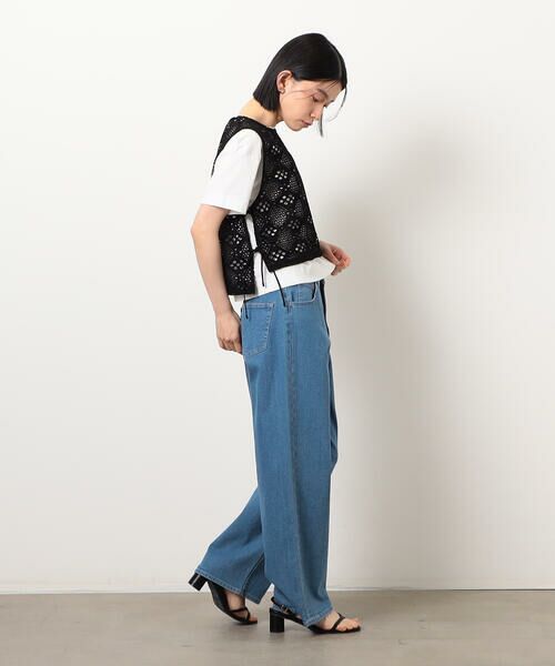 COMME CA ISM / コムサイズム ベスト | レース サマーベスト | 詳細24