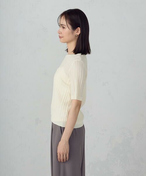 COMME CA ISM / コムサイズム ニット・セーター | ランダムシアーニット | 詳細7