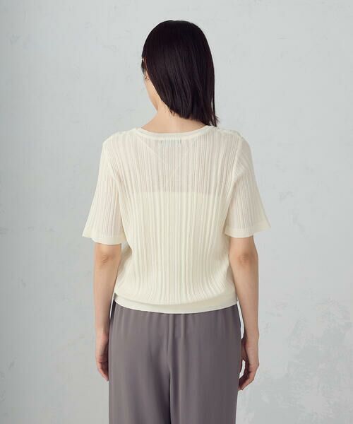 COMME CA ISM / コムサイズム ニット・セーター | ランダムシアーニット | 詳細8