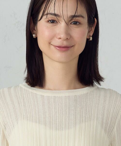 COMME CA ISM / コムサイズム ニット・セーター | ランダムシアーニット | 詳細9