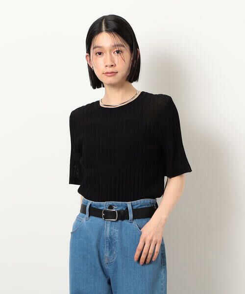 COMME CA ISM / コムサイズム ニット・セーター | ランダムシアーニット | 詳細15