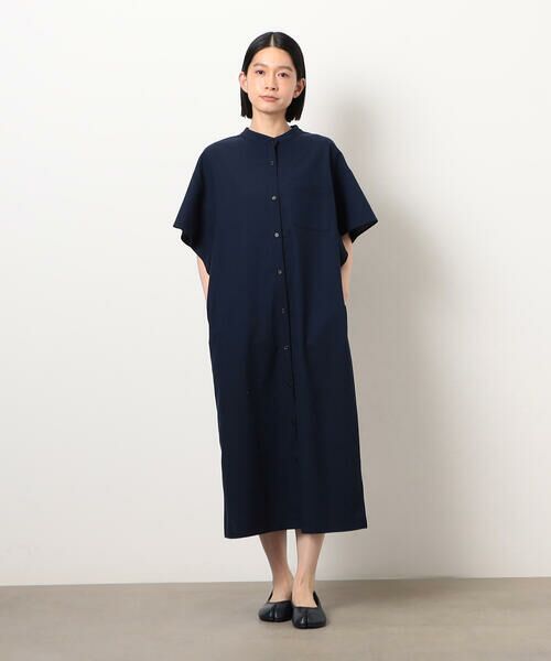 COMME CA ISM / コムサイズム ミニ丈・ひざ丈ワンピース | シャツワンピース | 詳細1