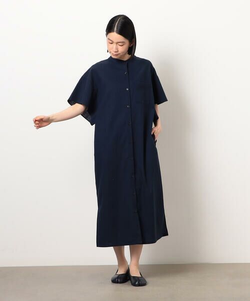 COMME CA ISM / コムサイズム ミニ丈・ひざ丈ワンピース | シャツワンピース | 詳細3