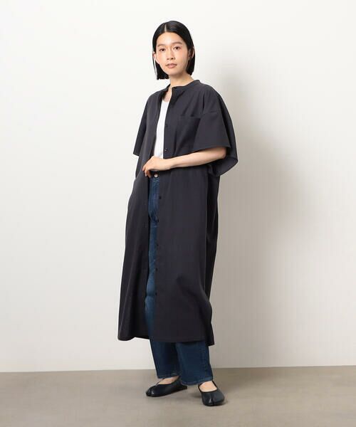 COMME CA ISM / コムサイズム ミニ丈・ひざ丈ワンピース | シャツワンピース | 詳細6