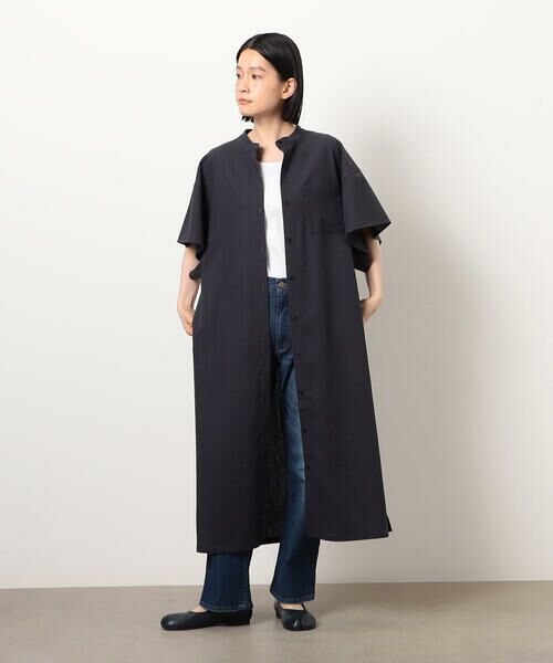 COMME CA ISM / コムサイズム ミニ丈・ひざ丈ワンピース | シャツワンピース | 詳細8