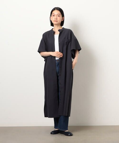 COMME CA ISM / コムサイズム ミニ丈・ひざ丈ワンピース | シャツワンピース | 詳細9