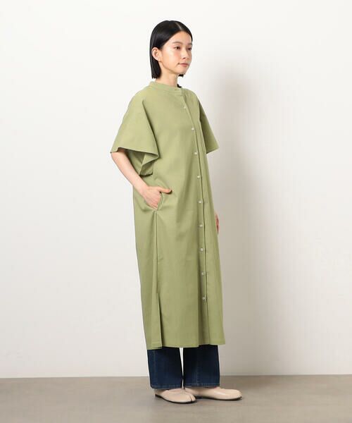 COMME CA ISM / コムサイズム ミニ丈・ひざ丈ワンピース | シャツワンピース | 詳細11