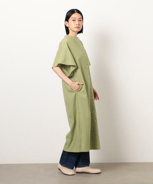 COMME CA ISM / コムサイズム ミニ丈・ひざ丈ワンピース | シャツワンピース | 詳細12