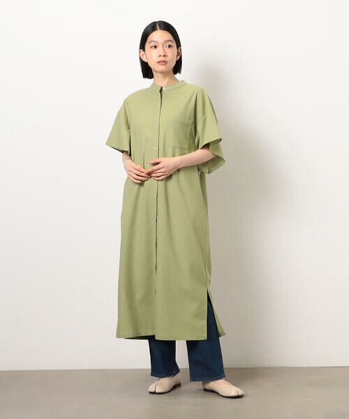 COMME CA ISM / コムサイズム ミニ丈・ひざ丈ワンピース | シャツワンピース | 詳細13