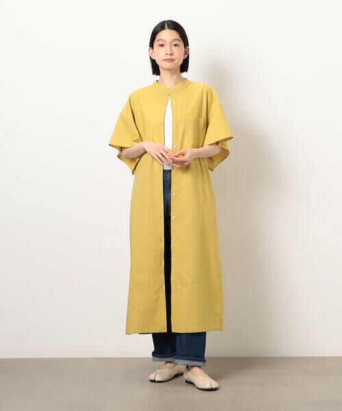 COMME CA ISM / コムサイズム ミニ丈・ひざ丈ワンピース | シャツワンピース | 詳細14