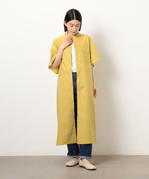 COMME CA ISM / コムサイズム ミニ丈・ひざ丈ワンピース | シャツワンピース | 詳細15