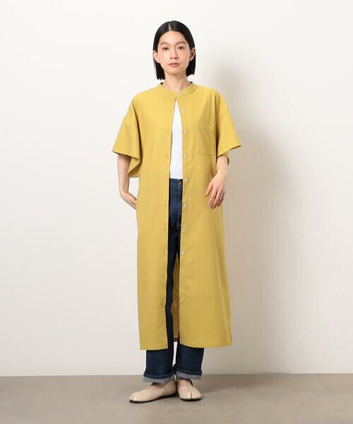 COMME CA ISM / コムサイズム ミニ丈・ひざ丈ワンピース | シャツワンピース | 詳細16