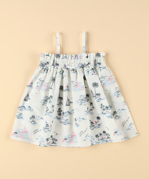 COMME CA ISM / コムサイズム チュニック | マリンアロハ柄 2WAYチュニック(ベビーサイズ) | 詳細1