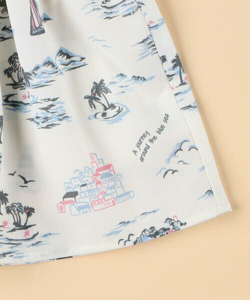 COMME CA ISM / コムサイズム チュニック | マリンアロハ柄 2WAYチュニック(ベビーサイズ) | 詳細4