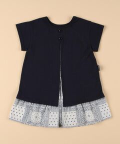 COMME CA ISM / コムサイズム ロング・マキシ丈ワンピース | バンダナプリント 切り替え2WAYワンピース(ベビーサイズ)