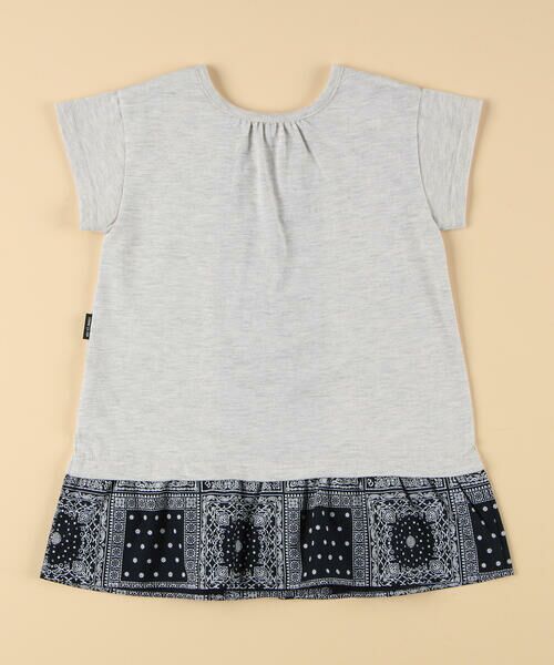 COMME CA ISM / コムサイズム ロング・マキシ丈ワンピース | バンダナプリント 切り替え2WAYワンピース(ベビーサイズ) | 詳細1