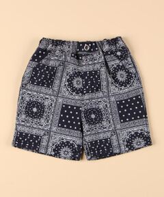 COMME CA ISM / コムサイズム ショート・ハーフ・半端丈パンツ | バンダナプリント ハーフパンツ(ベビーサイズ)