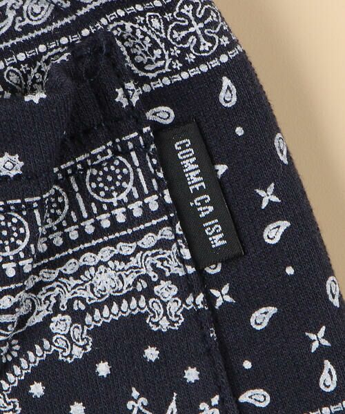 COMME CA ISM / コムサイズム ショート・ハーフ・半端丈パンツ | バンダナプリント ハーフパンツ(ベビーサイズ) | 詳細8
