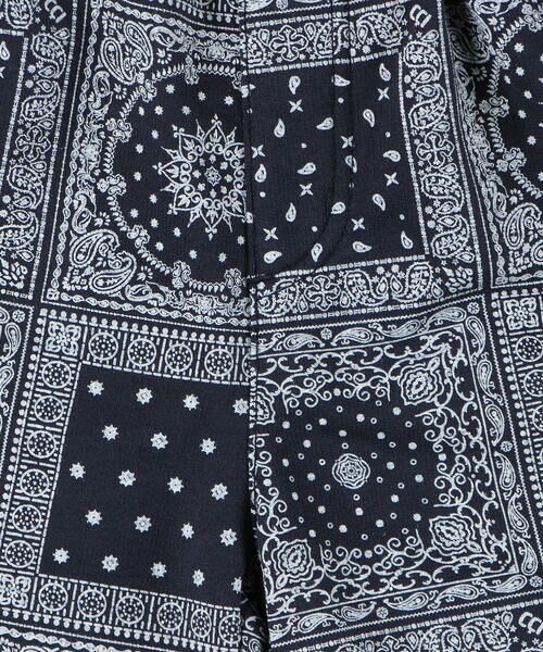 COMME CA ISM / コムサイズム ショート・ハーフ・半端丈パンツ | バンダナプリント ハーフパンツ(ベビーサイズ) | 詳細9