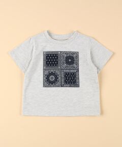 COMME CA ISM / コムサイズム Tシャツ | バンダナプリント Tシャツ(ベビーサイズ)