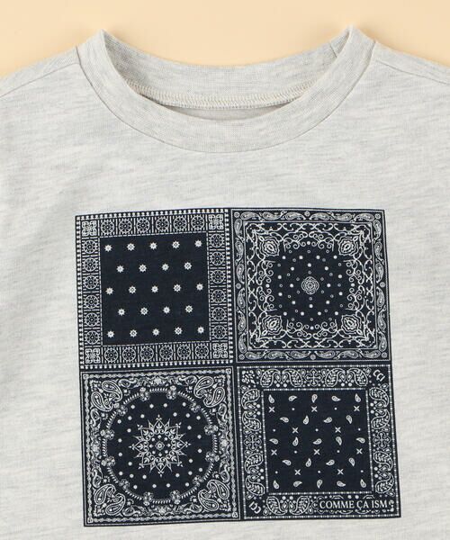 COMME CA ISM / コムサイズム Tシャツ | バンダナプリント Tシャツ(ベビーサイズ) | 詳細2