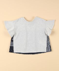 COMME CA ISM / コムサイズム Tシャツ | バンダナプリント 切り替え 2WAY Tシャツ(ベビーサイズ)