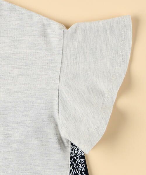 COMME CA ISM / コムサイズム Tシャツ | バンダナプリント 切り替え 2WAY Tシャツ(ベビーサイズ) | 詳細3