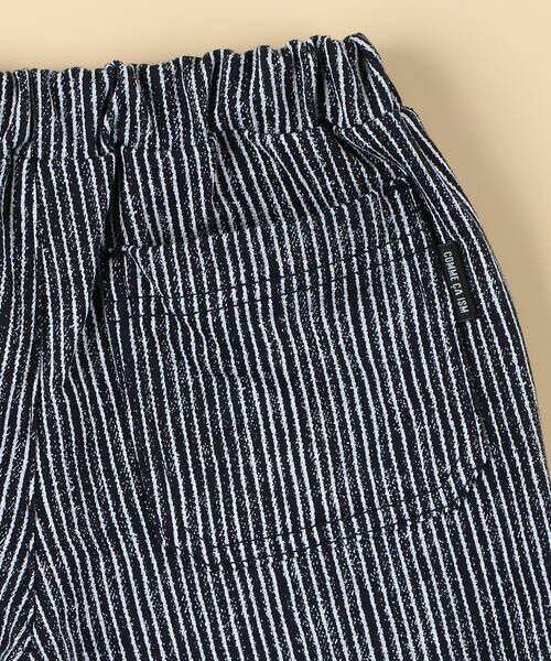 COMME CA ISM / コムサイズム ショート・ハーフ・半端丈パンツ | ヒッコリープリント ハーフパンツ(ベビーサイズ) | 詳細5