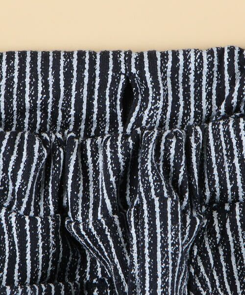 COMME CA ISM / コムサイズム ショート・ハーフ・半端丈パンツ | ヒッコリープリント ハーフパンツ(ベビーサイズ) | 詳細7