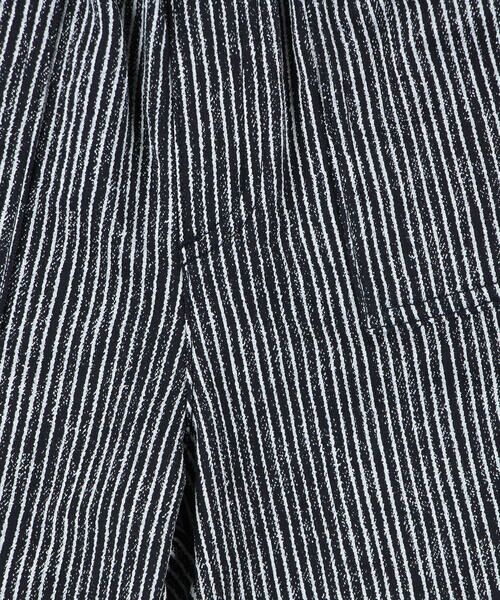 COMME CA ISM / コムサイズム ショート・ハーフ・半端丈パンツ | ヒッコリープリント ハーフパンツ(ベビーサイズ) | 詳細9