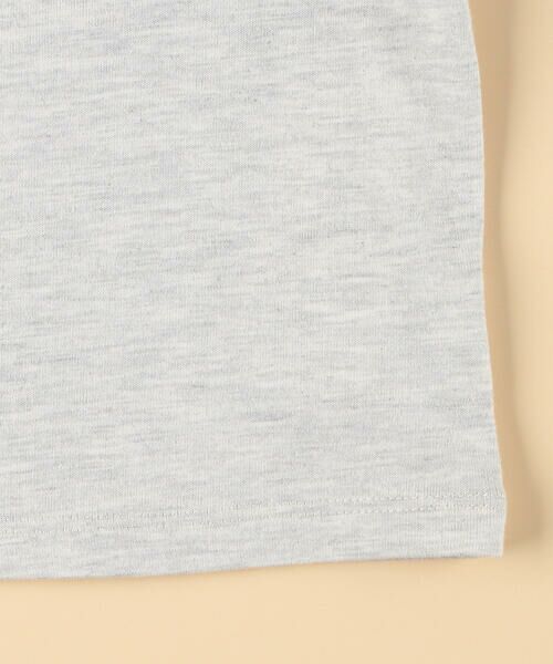 COMME CA ISM / コムサイズム Tシャツ | ヒッコリープリント使い 半袖Tシャツ(ベビーサイズ) | 詳細4