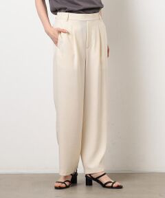 COMME CA ISM / コムサイズム その他パンツ | 【美しいベーシックパンツ】麻調ワイドパンツ