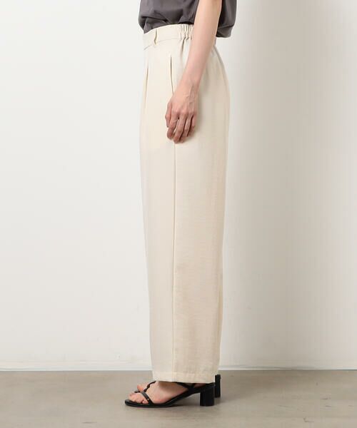 COMME CA ISM / コムサイズム その他パンツ | 【美しいベーシックパンツ】麻調ワイドパンツ | 詳細9
