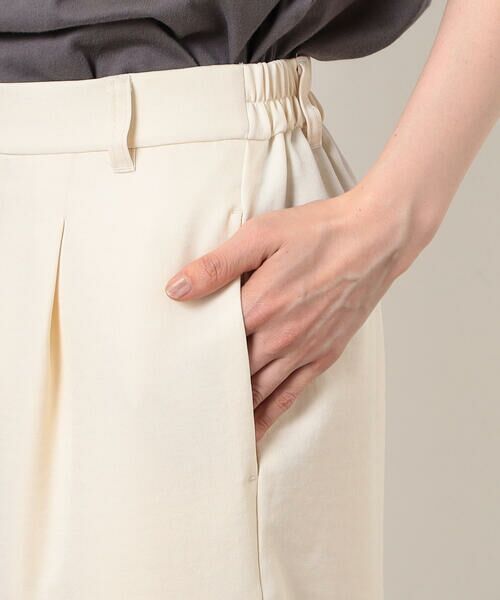 COMME CA ISM / コムサイズム その他パンツ | 【美しいベーシックパンツ】麻調ワイドパンツ | 詳細12