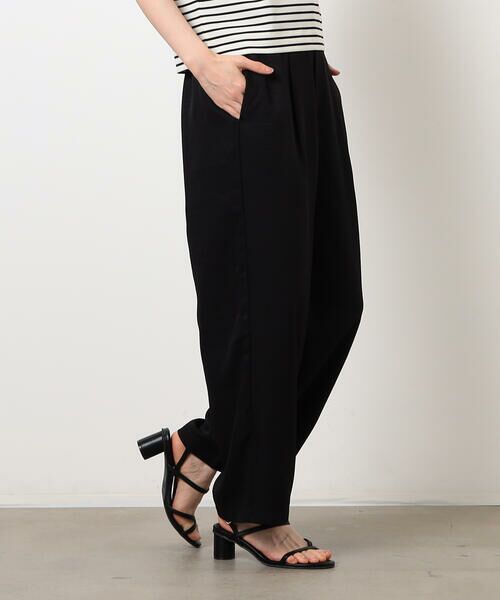 COMME CA ISM / コムサイズム その他パンツ | 【美しいベーシックパンツ】麻調ワイドパンツ | 詳細18