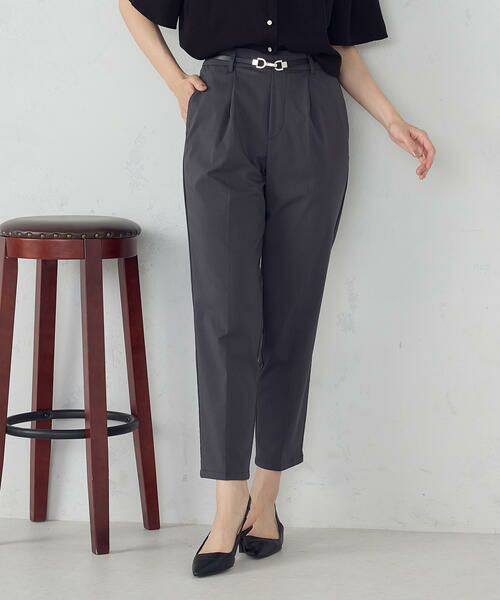 COMME CA ISM / コムサイズム その他パンツ | 【美しいベーシックパンツ】テーパードパンツ | 詳細4